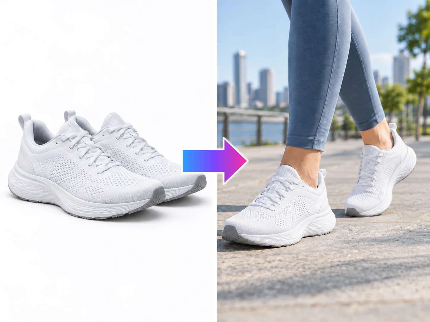 Shoe Try-On Video